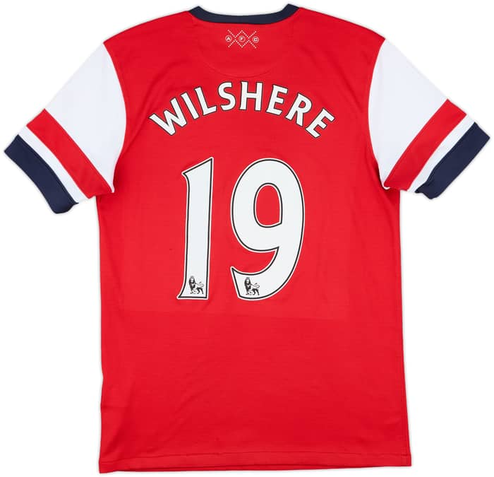 2012-14 Arsenal Home Shirt Wilshere #19 - 7/10 - (S)