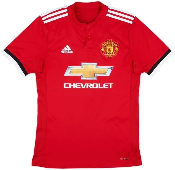 2017-18 Manchester United Home Shirt Pogba #6 - 5/10 - (S)