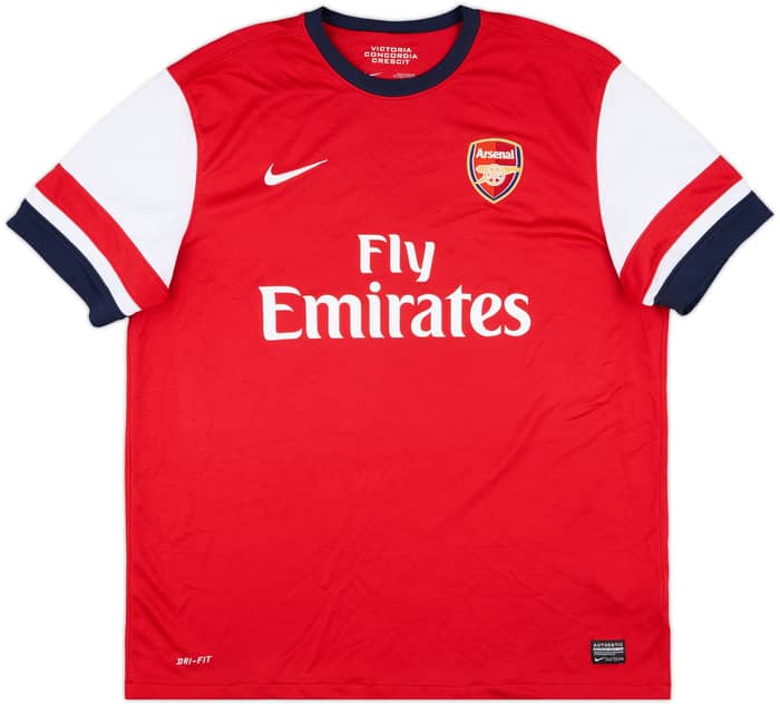 2012-14 Arsenal Home Shirt Ramsey #16 - 8/10 - (XL)