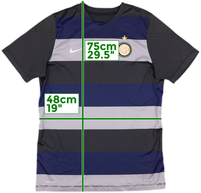 2013-14 Inter Milan Nike Training Shirt - 6/10 - (L)