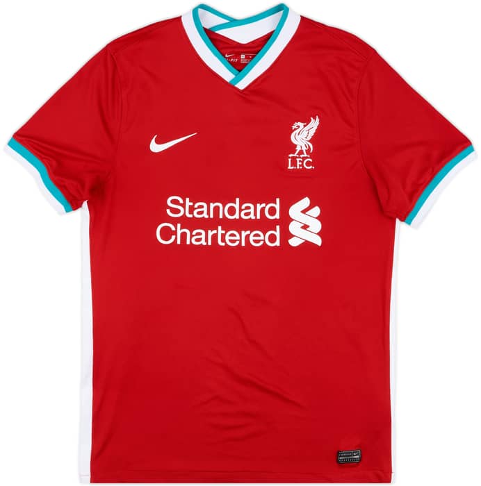 2020-21 Liverpool Home Shirt M.Salah #11 - 7/10 - (M)