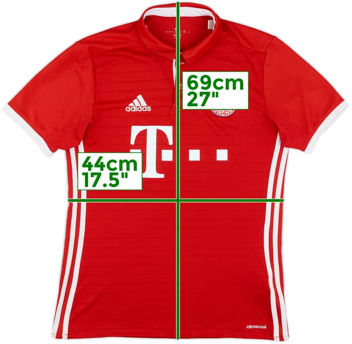 2016-17 Bayern Munich Home Shirt - 5/10 - (S)
