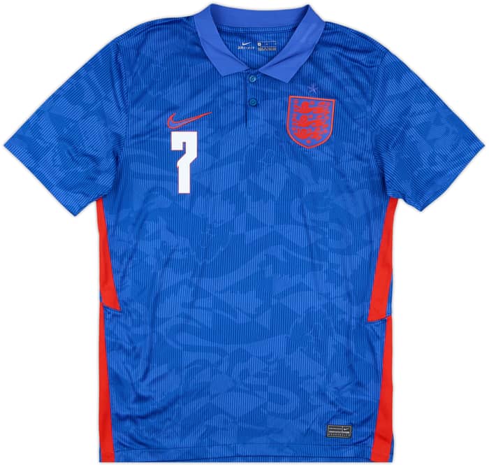 2020-21 England Away Shirt Grealish #7 - 9/10 - (M)