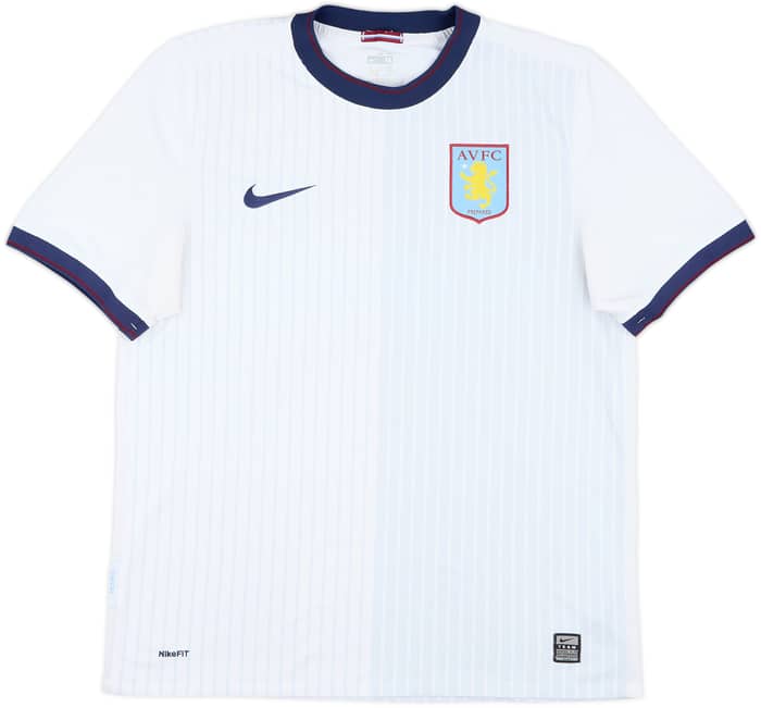 2009-10 Aston Villa Away Shirt Young #7 - 4/10 - (M)
