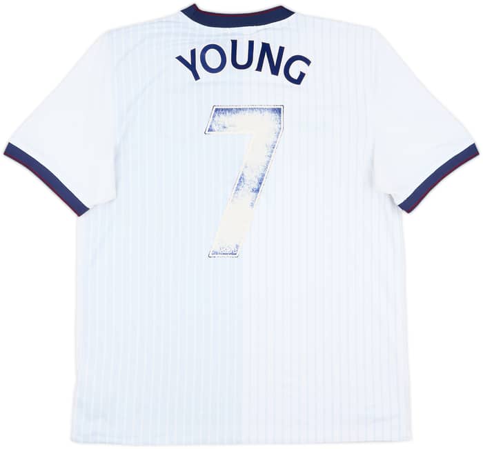 2009-10 Aston Villa Away Shirt Young #7 - 4/10 - (M)