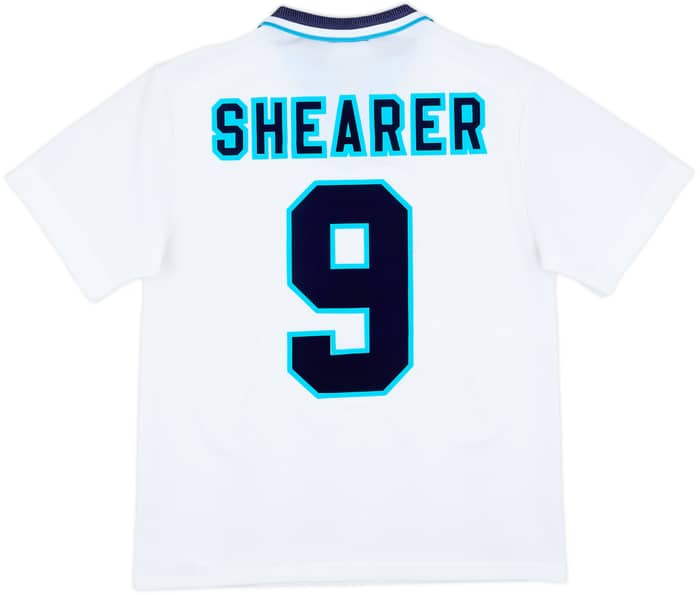 1995-97 England Home Shirt Shearer #9 - 5/10 - (M)