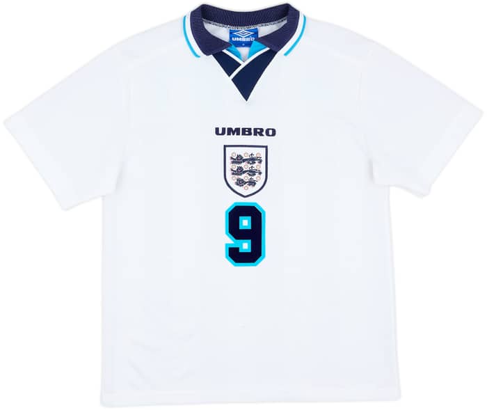 1995-97 England Home Shirt Shearer #9 - 5/10 - (M)