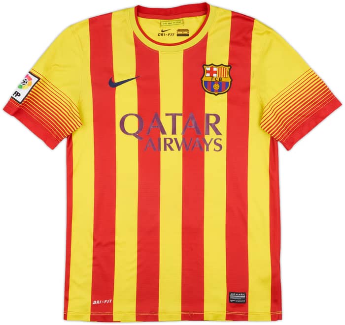 2013-15 Barcelona Away Shirt Messi #10 - 7/10 - (S)