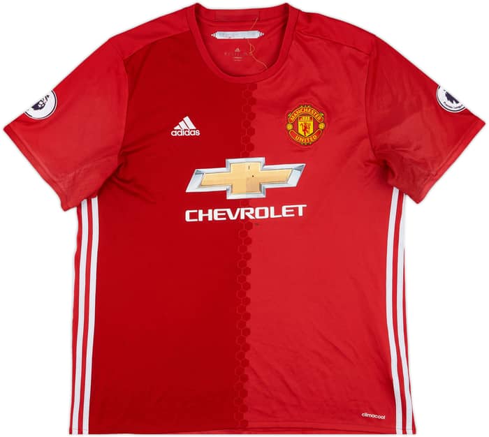 2016-17 Manchester United Home Shirt Ibrahimovic #9 - 5/10 - (XL)