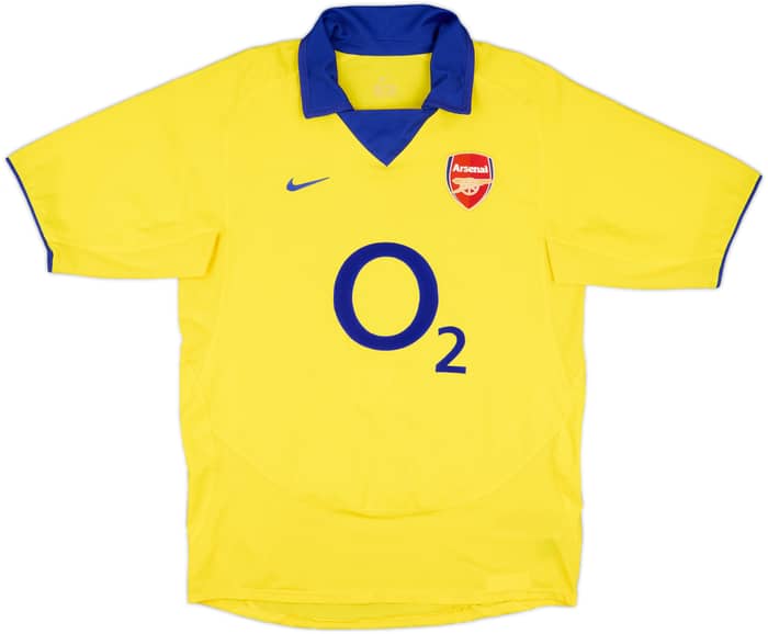 2003-05 Arsenal Away Shirt Vieira #4 - 9/10 - (S)