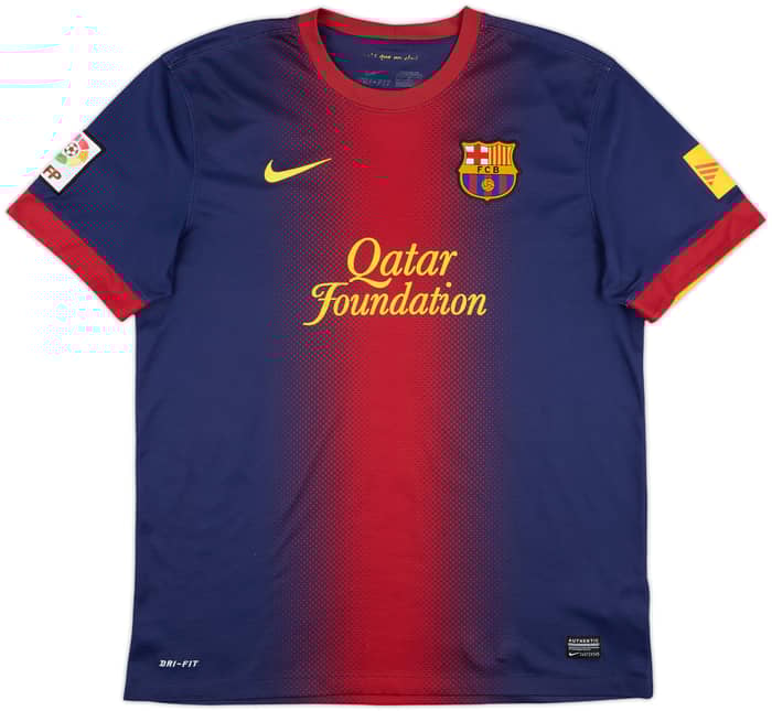 2012-13 Barcelona Home Shirt Messi #10 - 8/10 - (L)