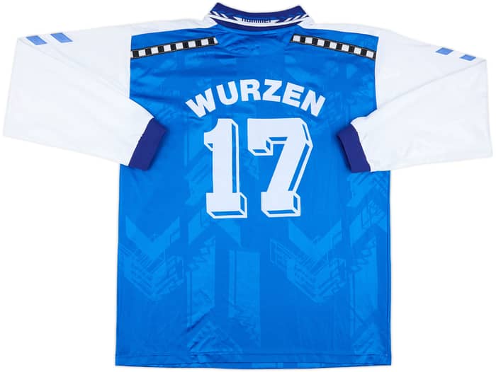 1990s Hummel Template L/S Shirt #17 - 9/10 - (XL/XXL)