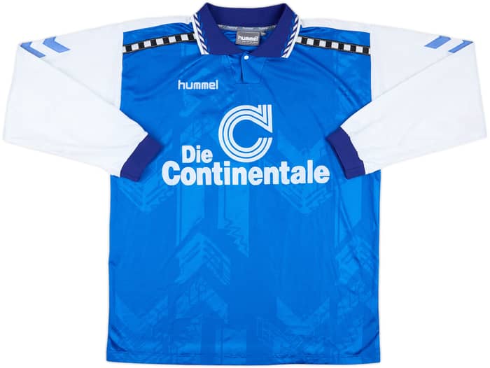 1990s Hummel Template L/S Shirt #17 - 9/10 - (XL/XXL)