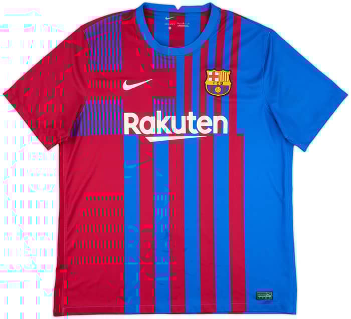 2021-22 Barcelona Home Shirt Griezmann #7 - 6/10 - (XL)