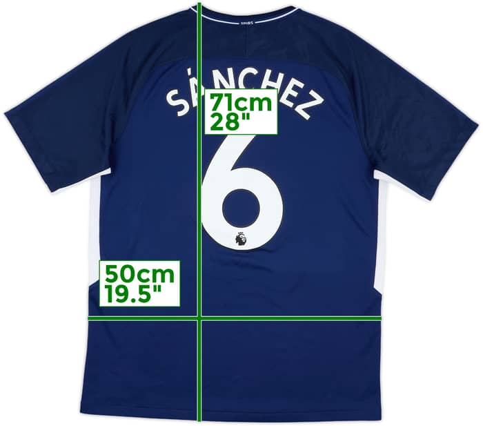 2017-18 Tottenham Away Shirt Sanchez #6 - 9/10 - (M)