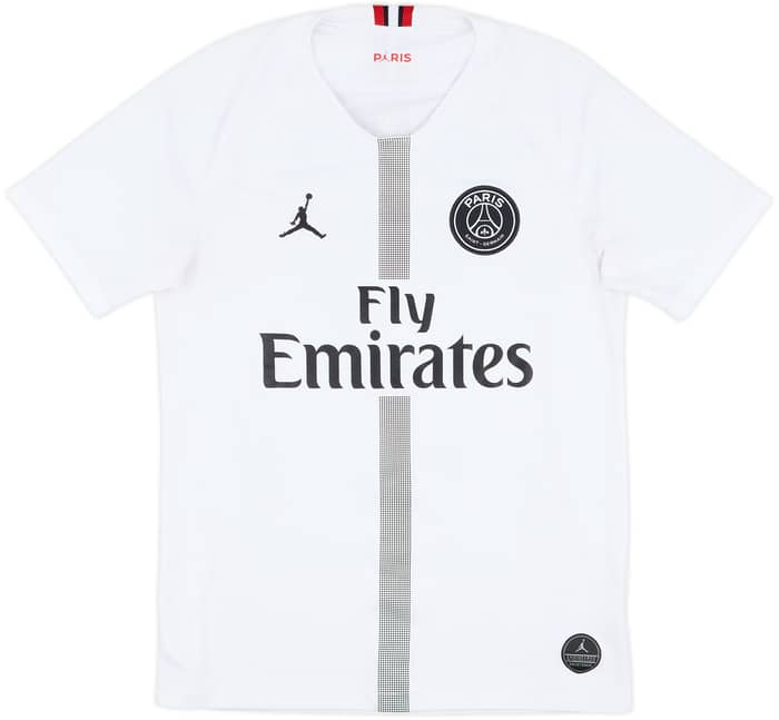 2018-19 Paris Saint-Germain European Away Shirt Mbappe #7 - 9/10 - (S)