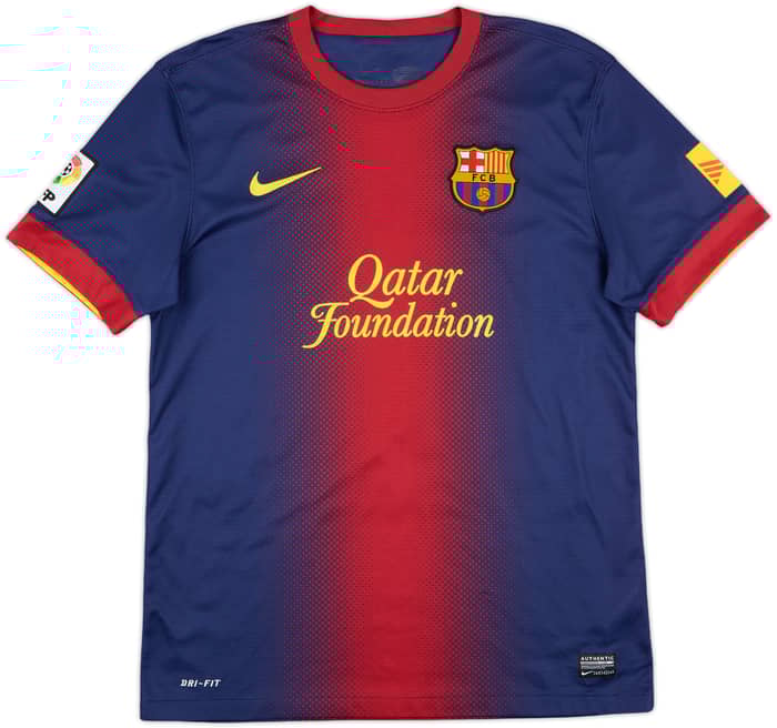 2012-13 Barcelona Home Shirt Messi #10 - 8/10 - (M)