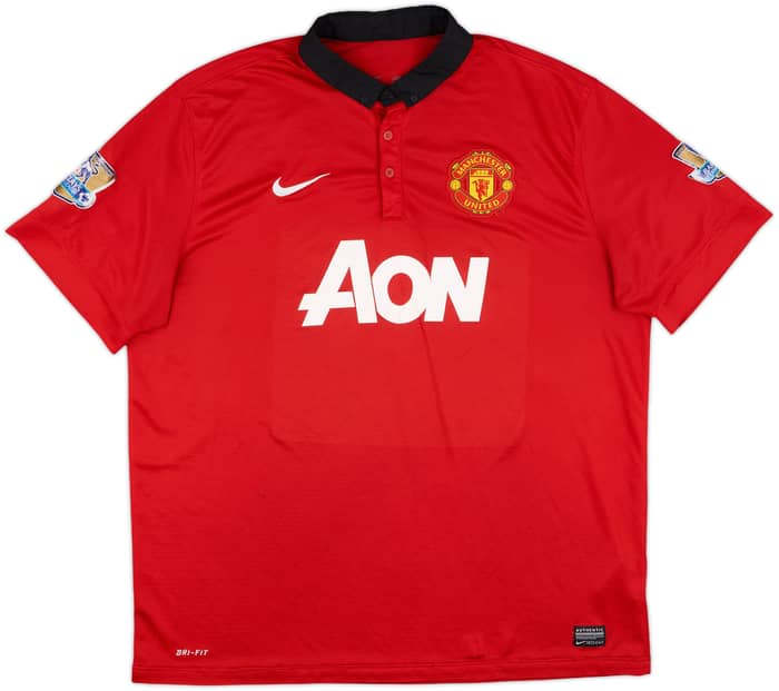 2013-14 Manchester United Home Shirt Rooney #10 - 6/10 - (XXL)