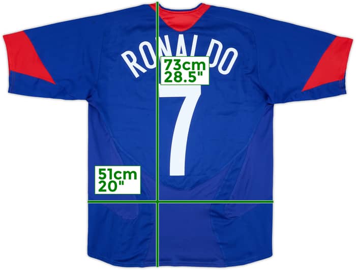 2005-06 Manchester United Away Shirt Ronaldo #7 - 7/10 - (M)