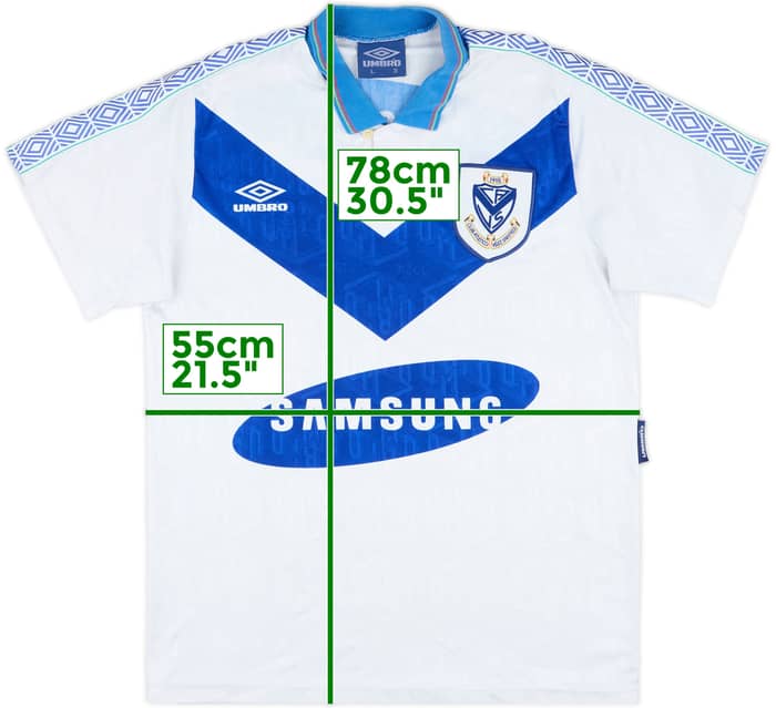 1994-95 Velez Sarsfield Home Shirt - 6/10 - (L)