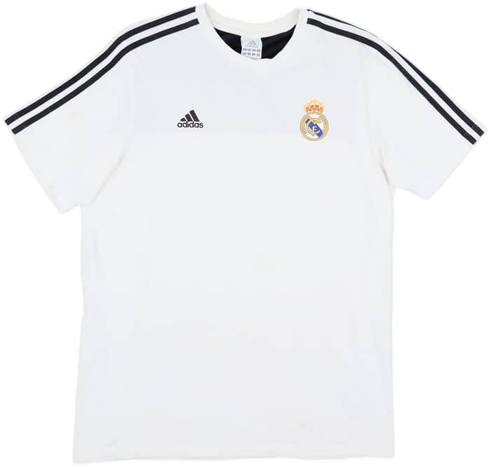 2008-09 Real Madrid adidas Cotton Tee - 6/10 - (M)