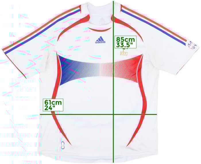 2006 France Away Shirt - 4/10 - (XXL)