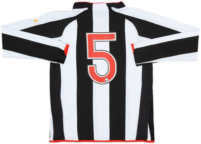 2007-08 Juventus Home L/S Shirt - 6/10 - (S.Boys)