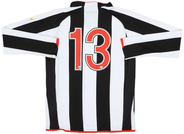 2007-08 Juventus Home L/S Shirt - 7/10 - (M.Boys)