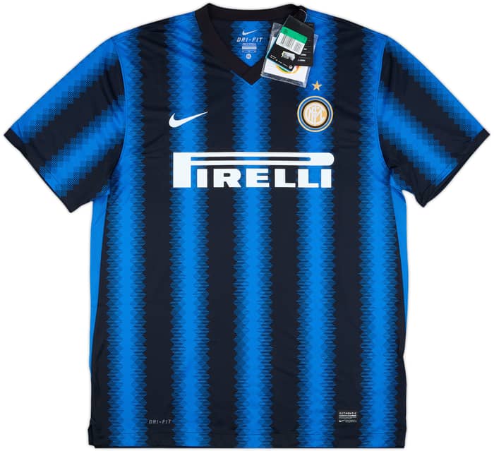 2010-11 Inter Milan Home Shirt Sneijder #10 (XL)