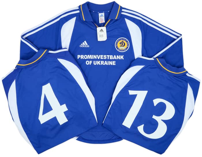 2001-02 Dynamo Kyiv Player Issue Away L/S Shirt (S)