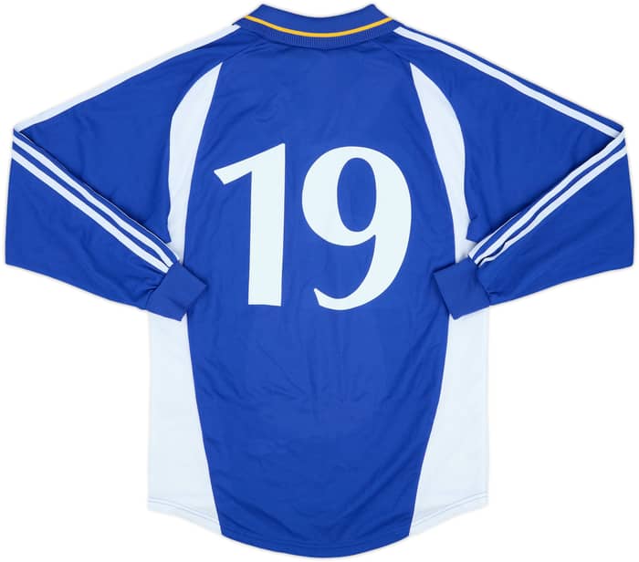 2001-02 Dynamo Kyiv Player Issue Away L/S Shirt (S)