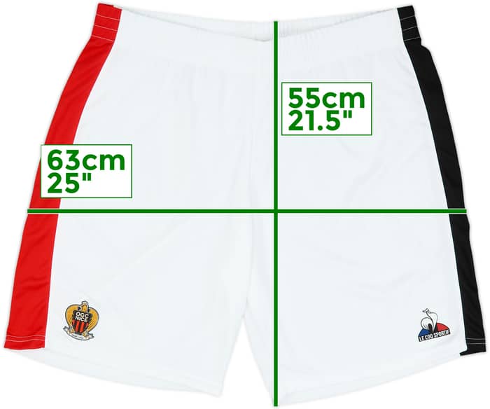 2023-24 Nice Away Shorts - 10/10 - (XXL)