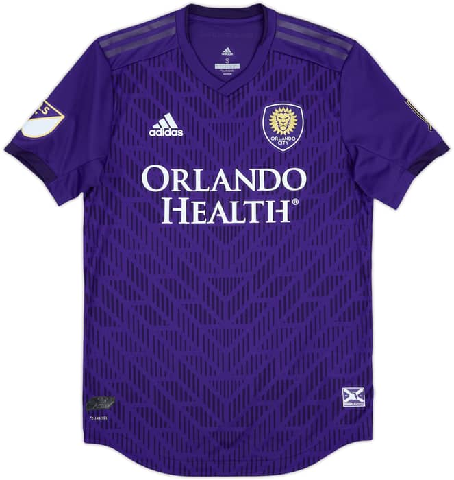2019 Orlando City Authentic Home Shirt J. Mendez #8 - 10/10 - (S)