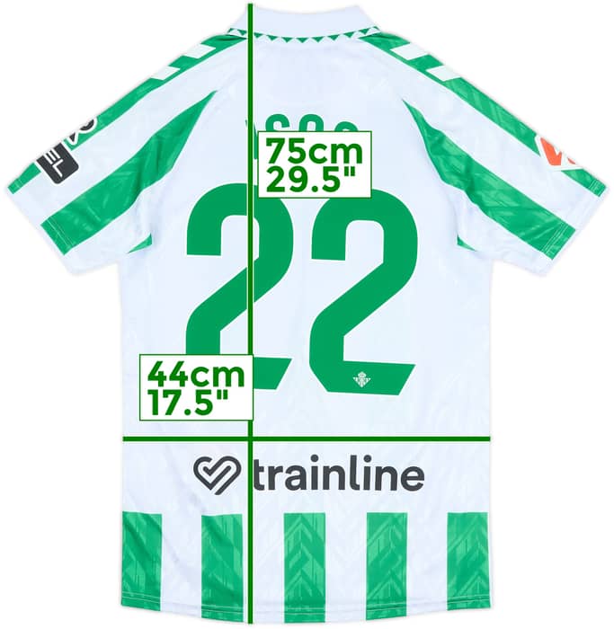 2024-25 Real Betis Home Shirt Isco #22 - 10/10 - (XS)