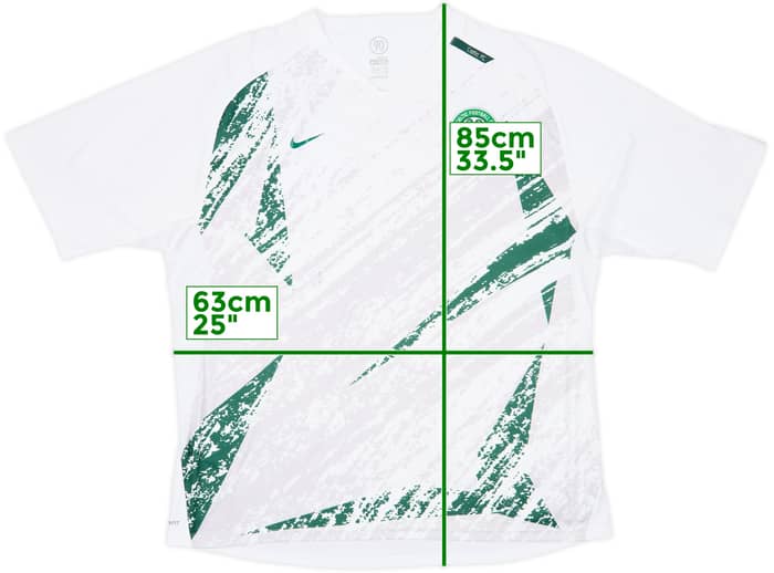 2007-08 Celtic Nike Training Shirt - 9/10 - (XXL)