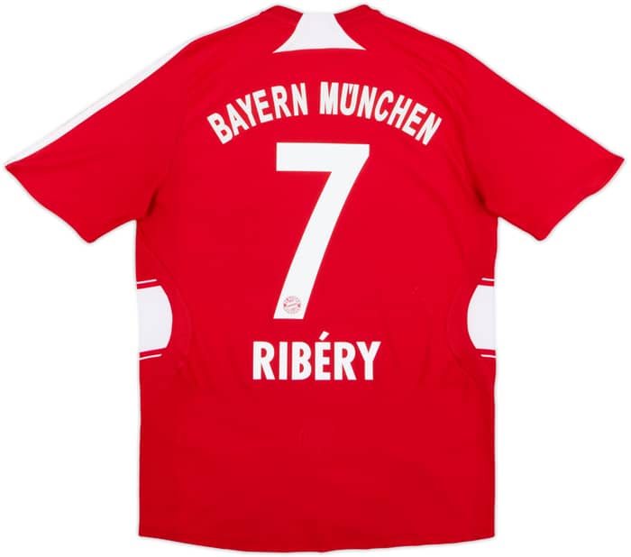 2008-09 Bayern Munich Home Shirt Ribery #7 - 8/10 - (M)