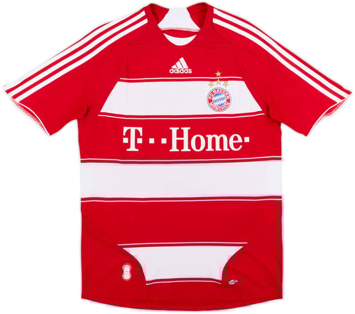 2008-09 Bayern Munich Home Shirt Ribery #7 - 8/10 - (M)