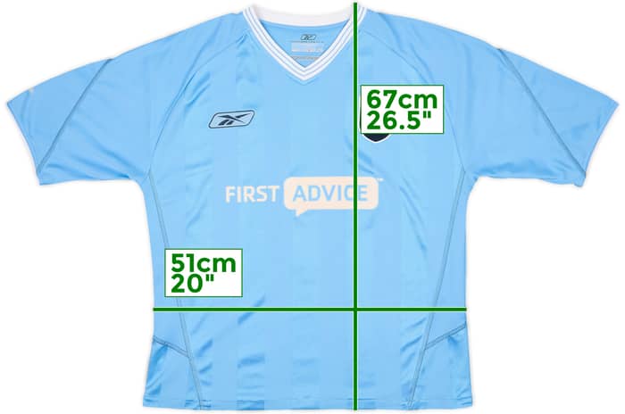 2003-04 Manchester City Home Shirt - 4/10 - (L)