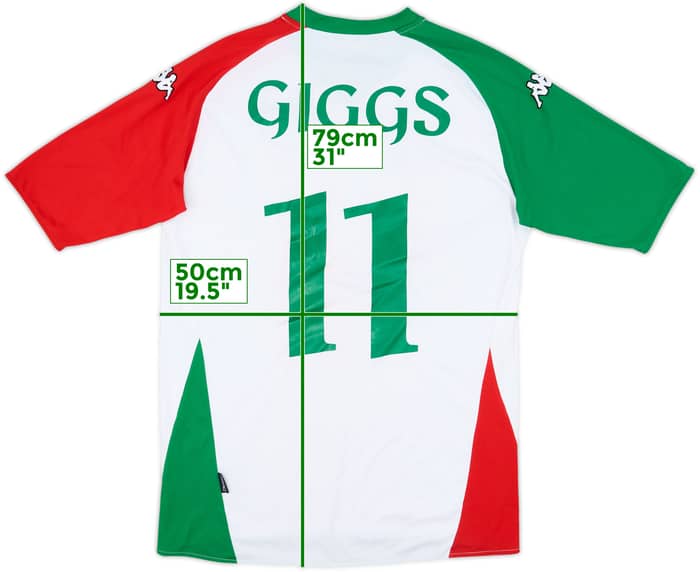 2007-08 Wales Third Shirt Giggs #11 - 6/10 - (XXL)