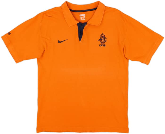 2008-09 Netherlands Nike Polo Shirt - 8/10 - (M)