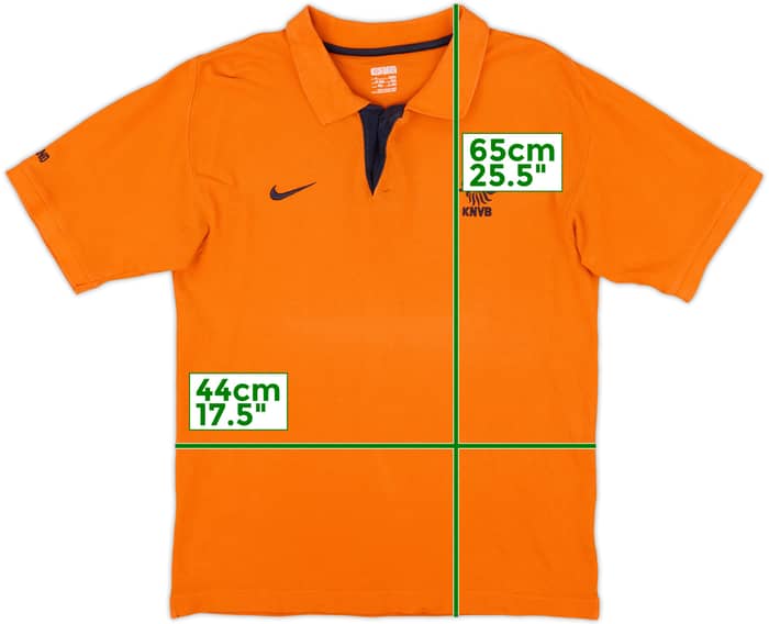 2008-09 Netherlands Nike Polo Shirt - 8/10 - (M)
