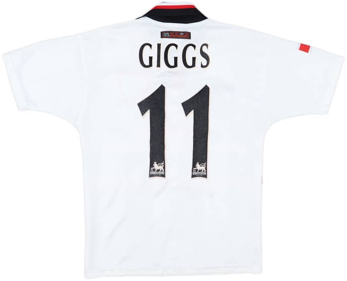 1997-99 Manchester United Away Shirt Giggs #11 - 6/10 - (M.Boys)
