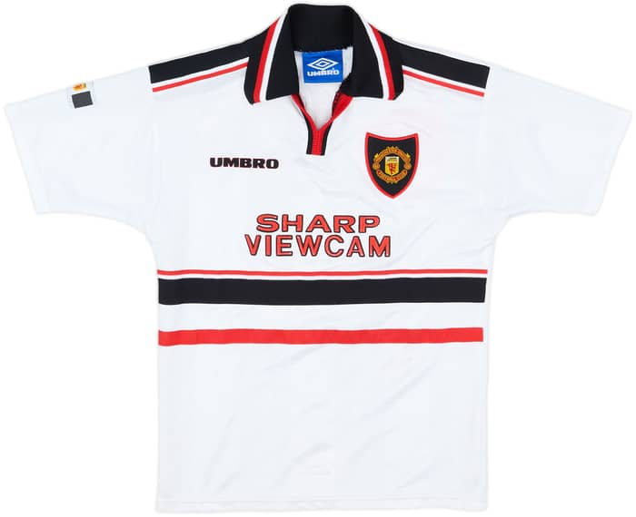 1997-99 Manchester United Away Shirt Giggs #11 - 6/10 - (M.Boys)
