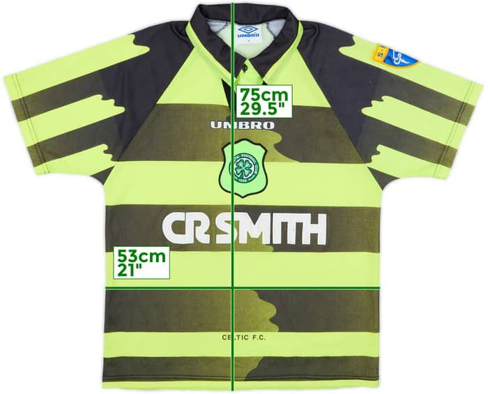 1996-97 Celtic Away Shirt - 7/10 - (M)