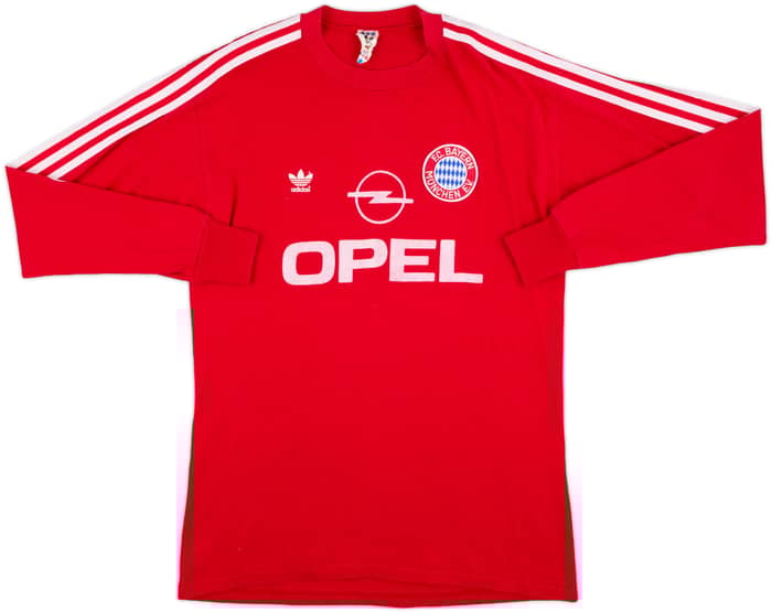1989-91 Bayern Munich Home L/S Shirt - 9/10 - (L)