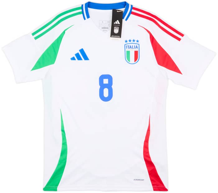 2024-25 Italy Away Shirt Jorginho #8 (S)