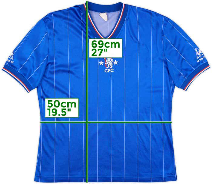 1981-83 Chelsea Home Shirt - 5/10 - (L)