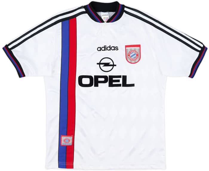 1996-98 Bayern Munich Away Shirt - 9/10 - (XL.Boys)