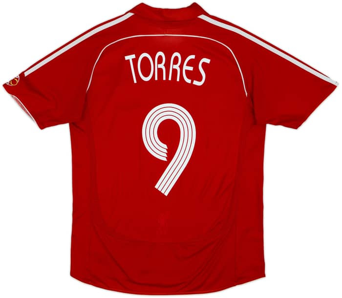 2006-08 Liverpool Home Shirt Torres #9 - 4/10 - (M)