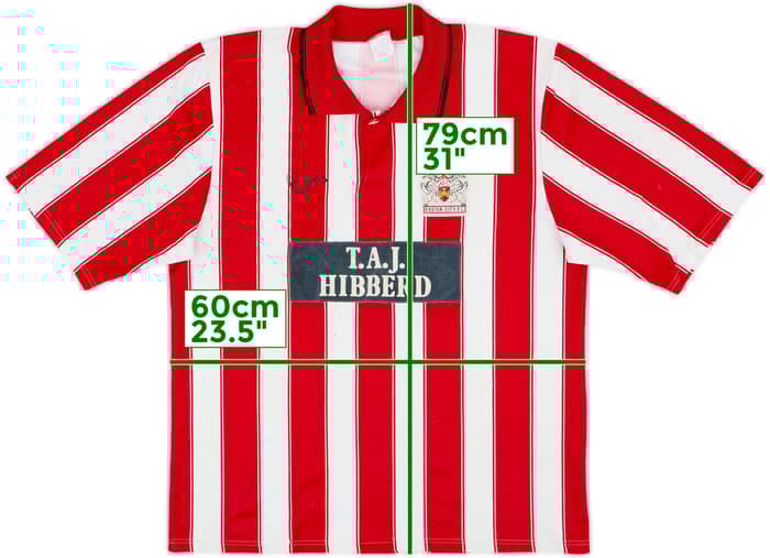 1991-92 Exeter City Home Shirt - 5/10 - (L)